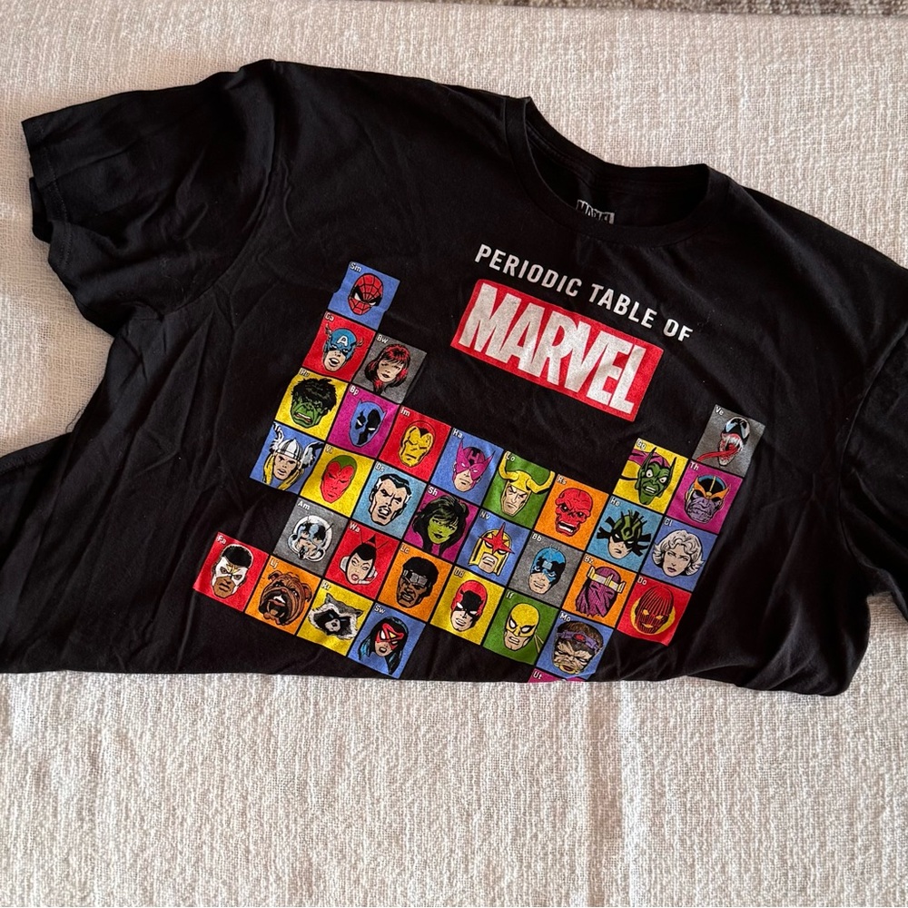 Marvel Periodic Table T-Shirt